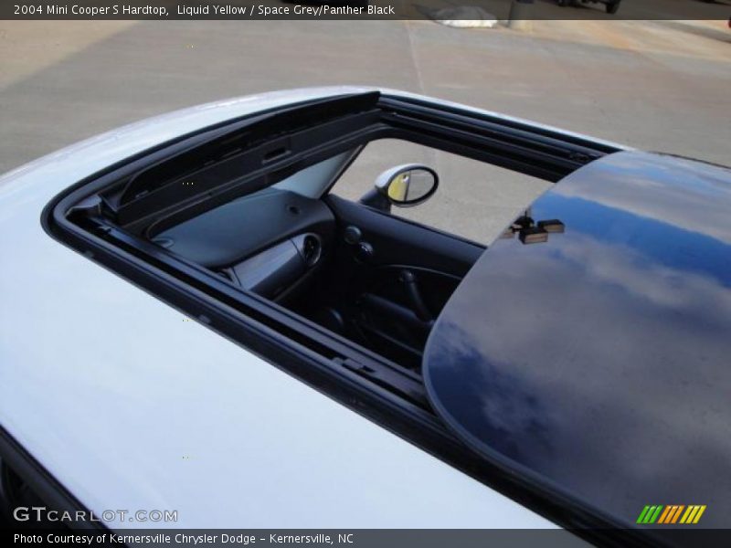 Liquid Yellow / Space Grey/Panther Black 2004 Mini Cooper S Hardtop