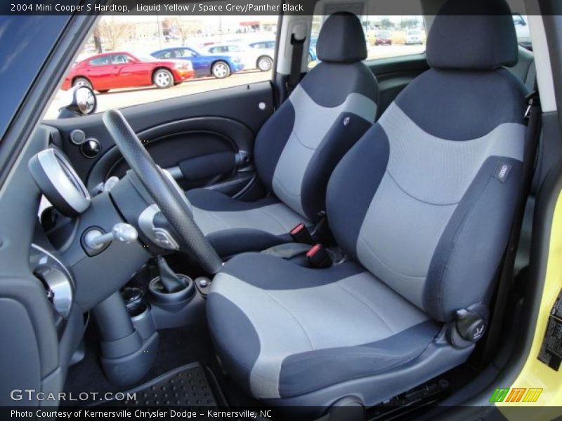 Liquid Yellow / Space Grey/Panther Black 2004 Mini Cooper S Hardtop