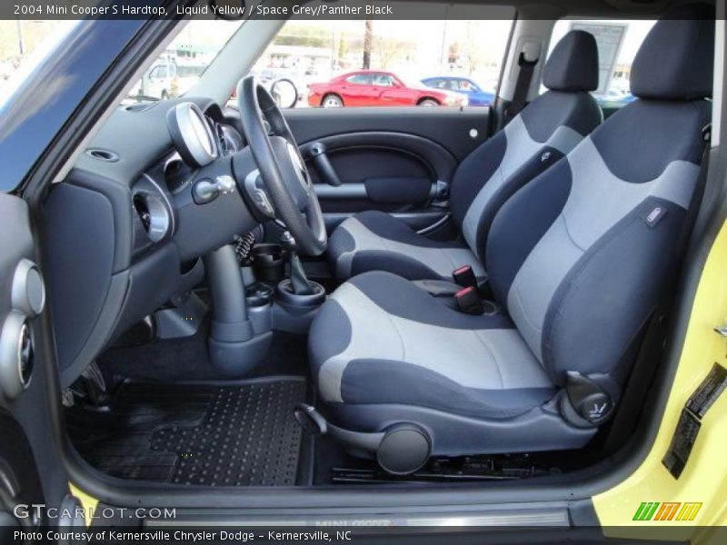 Liquid Yellow / Space Grey/Panther Black 2004 Mini Cooper S Hardtop