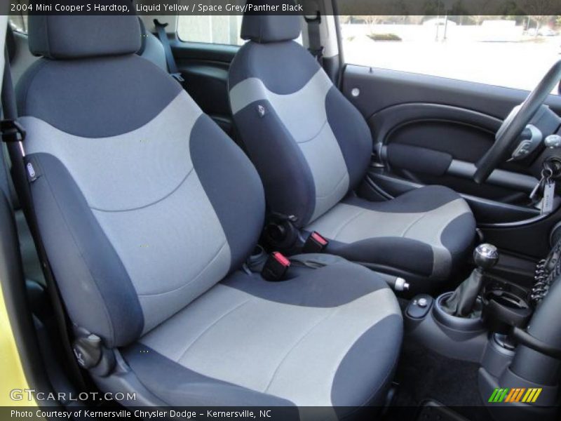 Liquid Yellow / Space Grey/Panther Black 2004 Mini Cooper S Hardtop