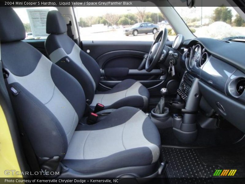 Liquid Yellow / Space Grey/Panther Black 2004 Mini Cooper S Hardtop
