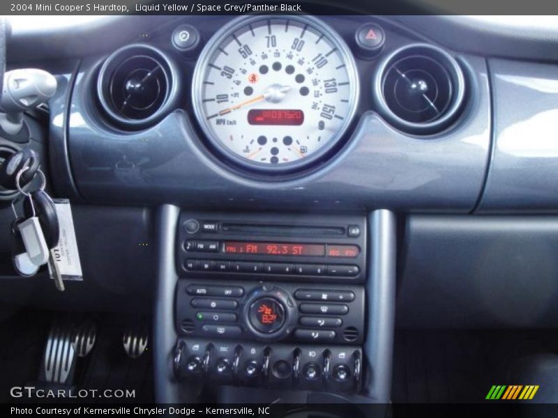 Liquid Yellow / Space Grey/Panther Black 2004 Mini Cooper S Hardtop