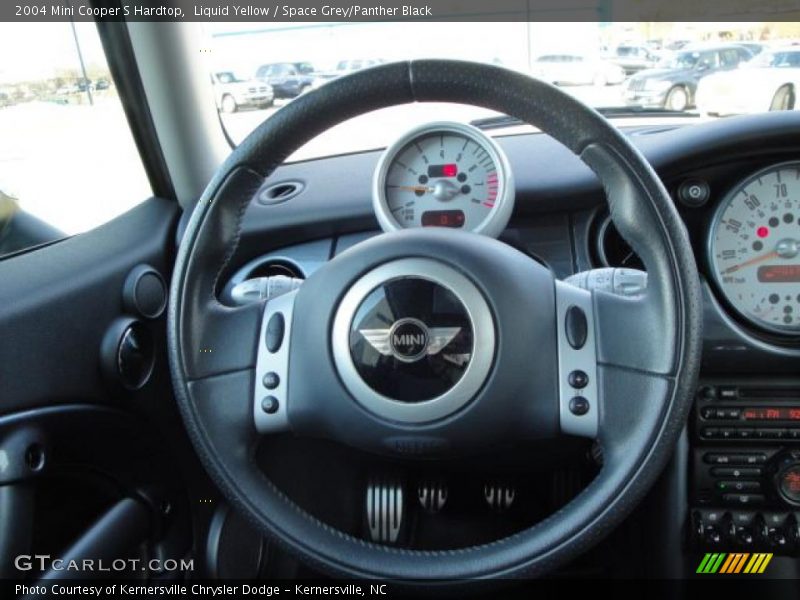 Liquid Yellow / Space Grey/Panther Black 2004 Mini Cooper S Hardtop