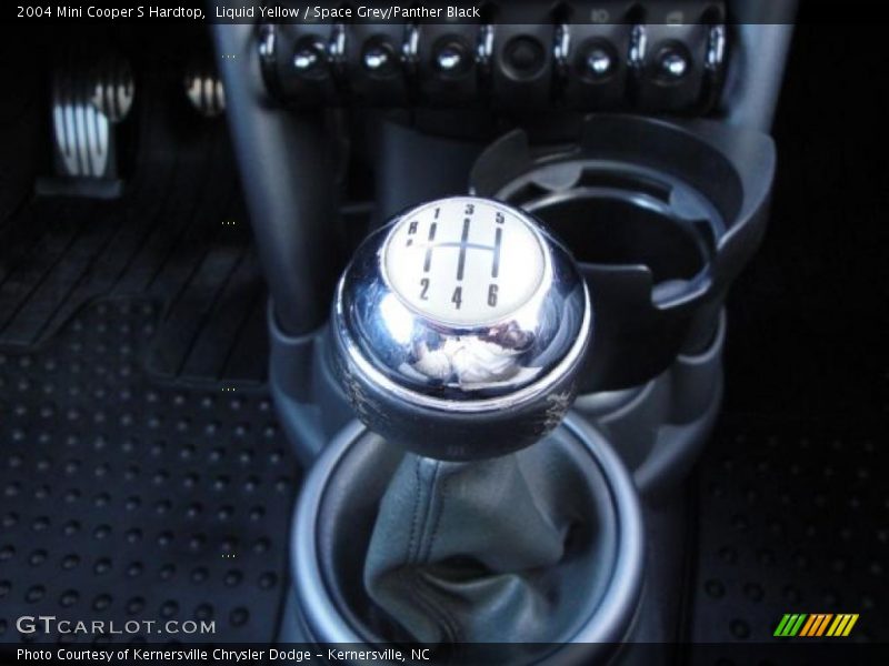 Liquid Yellow / Space Grey/Panther Black 2004 Mini Cooper S Hardtop