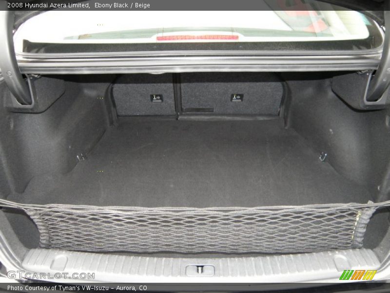 Ebony Black / Beige 2008 Hyundai Azera Limited