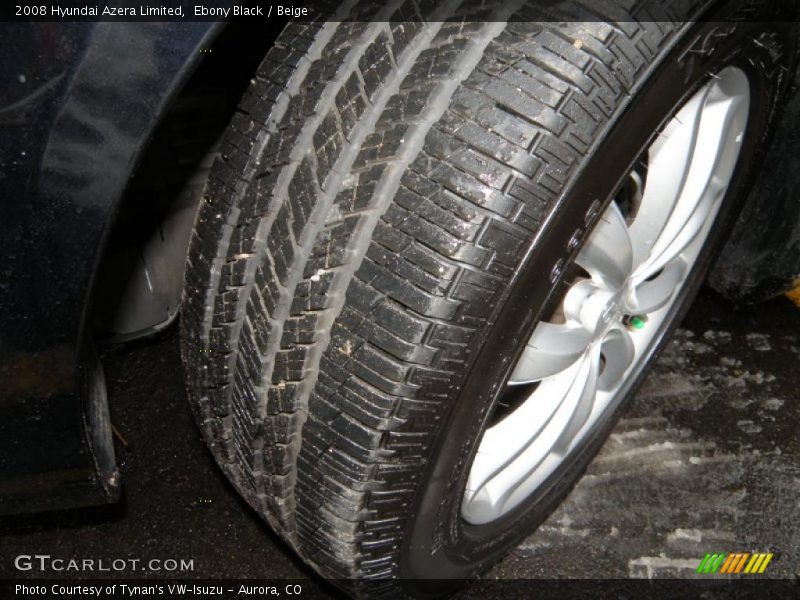 Ebony Black / Beige 2008 Hyundai Azera Limited