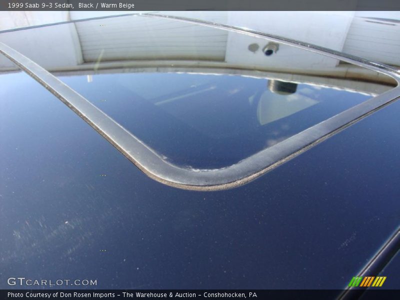 Black / Warm Beige 1999 Saab 9-3 Sedan