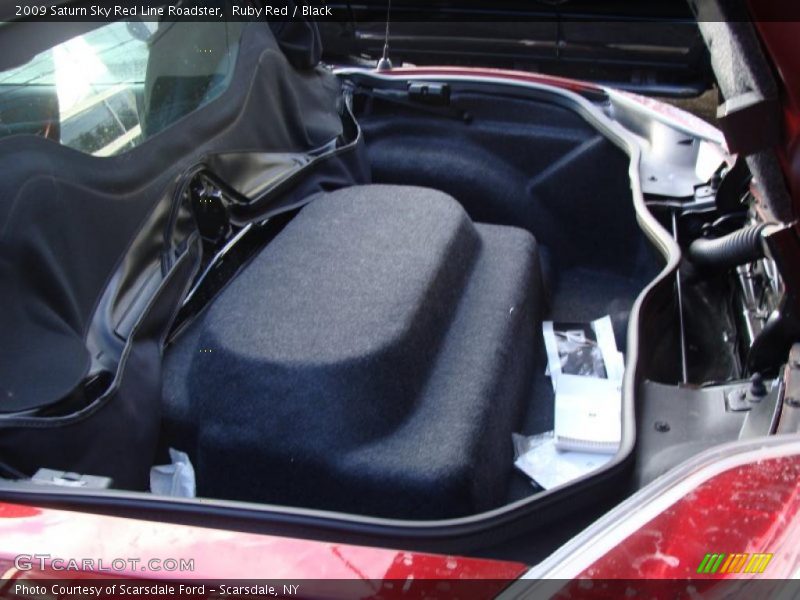 Ruby Red / Black 2009 Saturn Sky Red Line Roadster