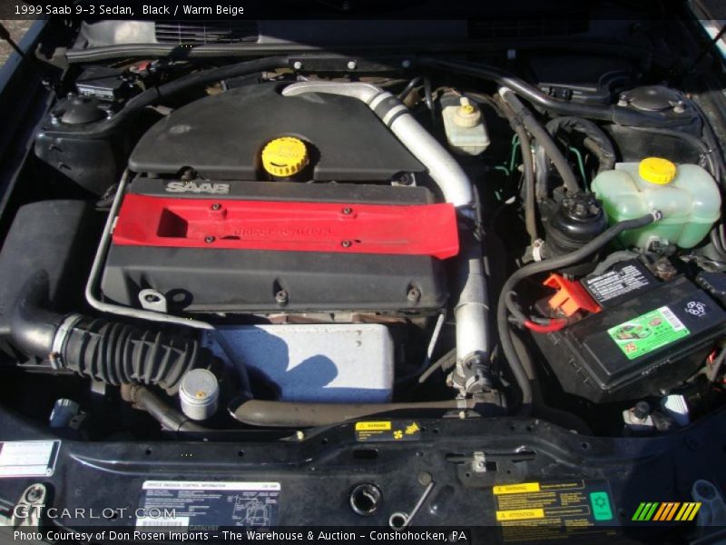 Black / Warm Beige 1999 Saab 9-3 Sedan