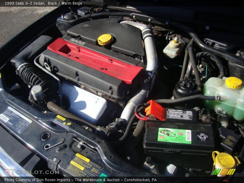 Black / Warm Beige 1999 Saab 9-3 Sedan