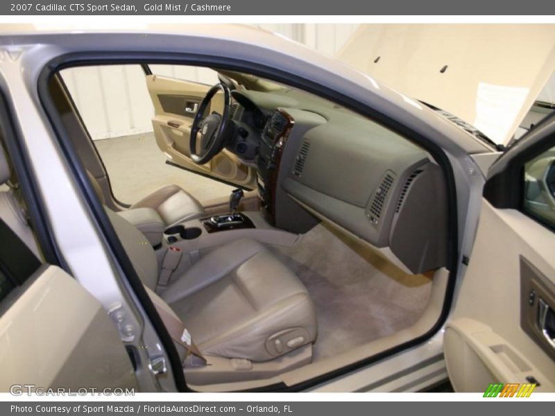 Gold Mist / Cashmere 2007 Cadillac CTS Sport Sedan