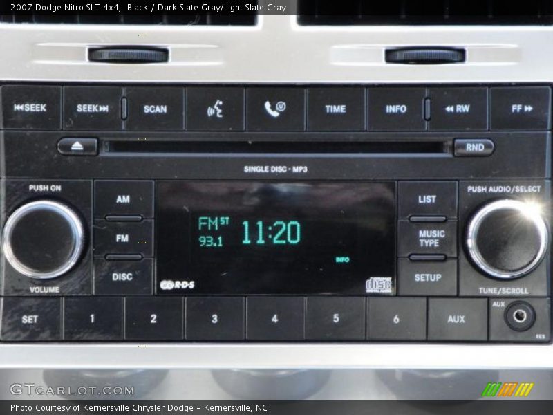 Black / Dark Slate Gray/Light Slate Gray 2007 Dodge Nitro SLT 4x4