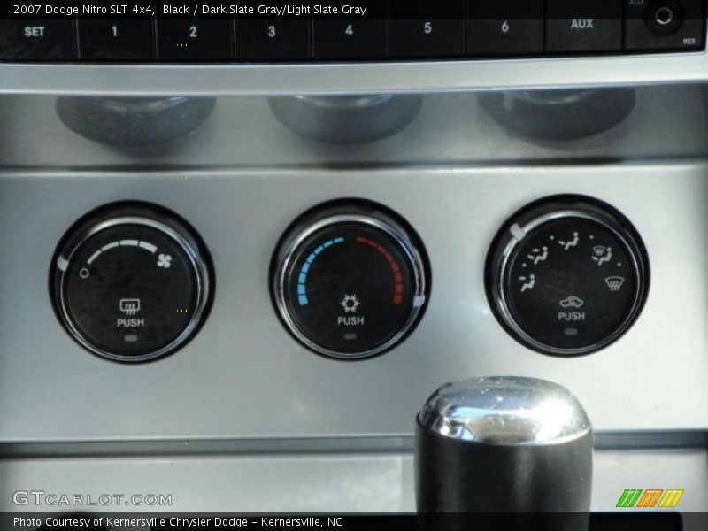 Black / Dark Slate Gray/Light Slate Gray 2007 Dodge Nitro SLT 4x4