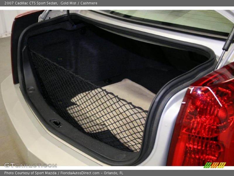 Gold Mist / Cashmere 2007 Cadillac CTS Sport Sedan