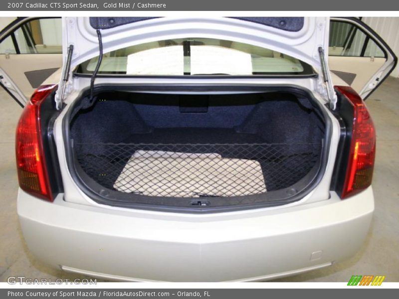 Gold Mist / Cashmere 2007 Cadillac CTS Sport Sedan
