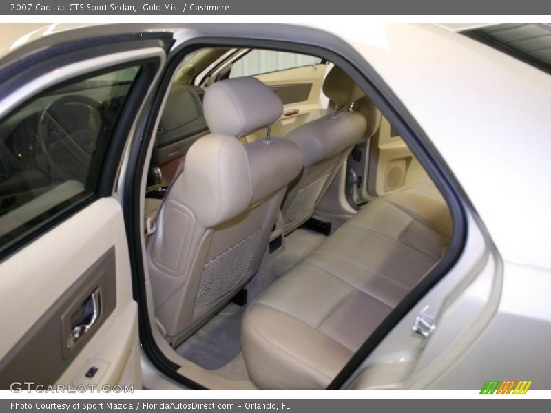 Gold Mist / Cashmere 2007 Cadillac CTS Sport Sedan