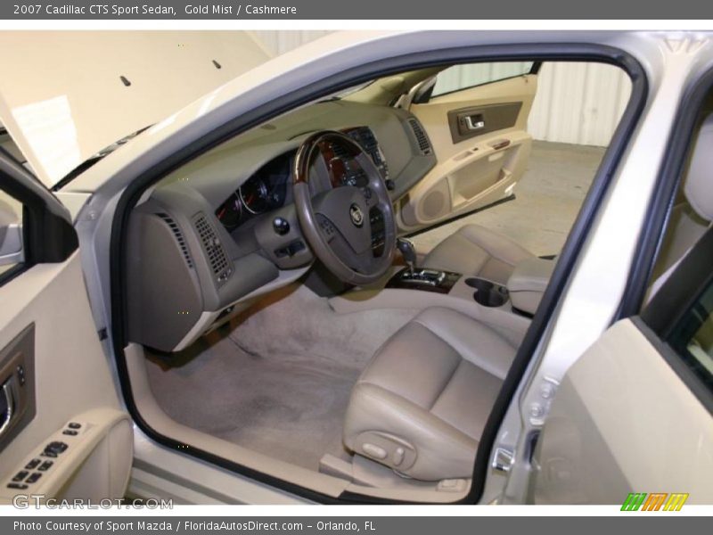 Gold Mist / Cashmere 2007 Cadillac CTS Sport Sedan