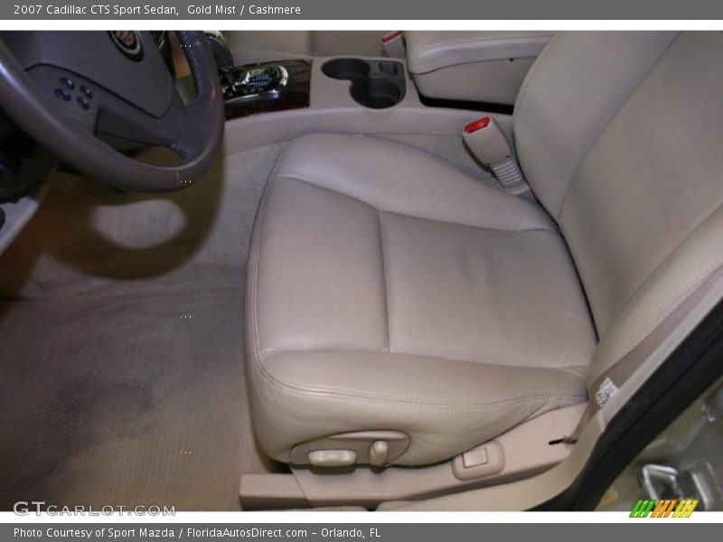 Gold Mist / Cashmere 2007 Cadillac CTS Sport Sedan