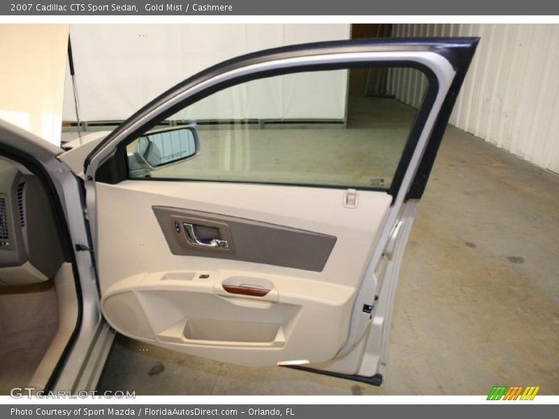 Gold Mist / Cashmere 2007 Cadillac CTS Sport Sedan