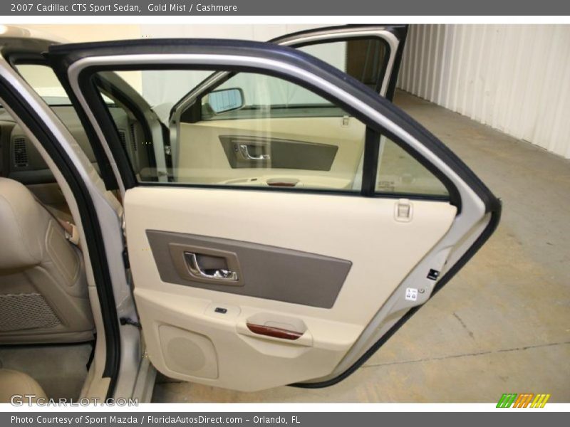 Gold Mist / Cashmere 2007 Cadillac CTS Sport Sedan