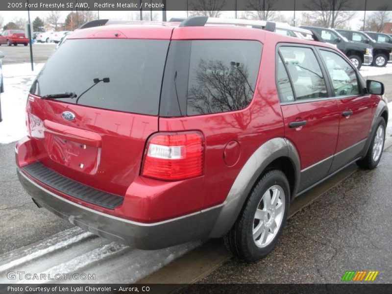 Redfire Metallic / Pebble 2005 Ford Freestyle SE AWD