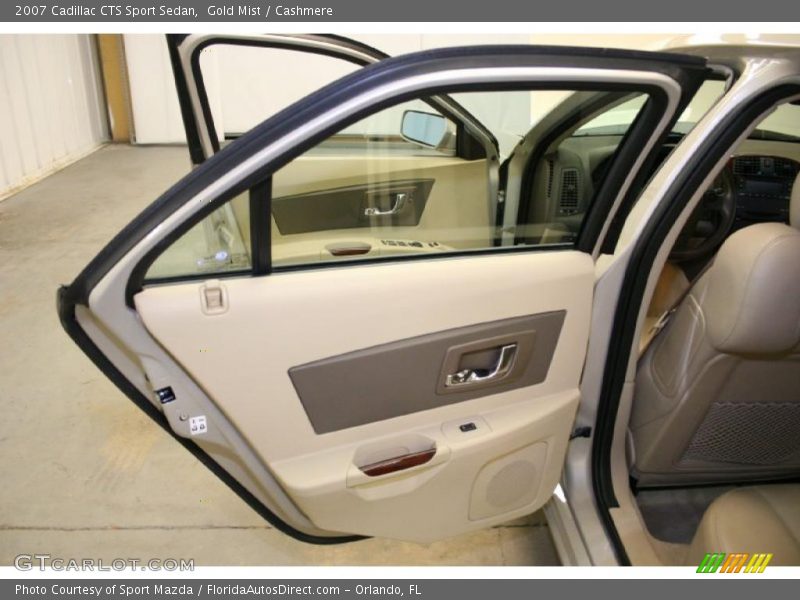 Gold Mist / Cashmere 2007 Cadillac CTS Sport Sedan