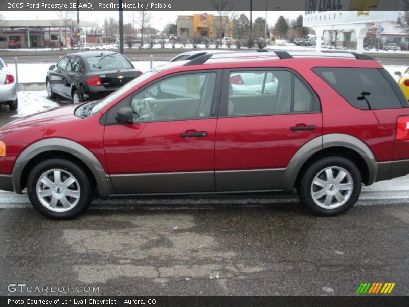 Redfire Metallic / Pebble 2005 Ford Freestyle SE AWD