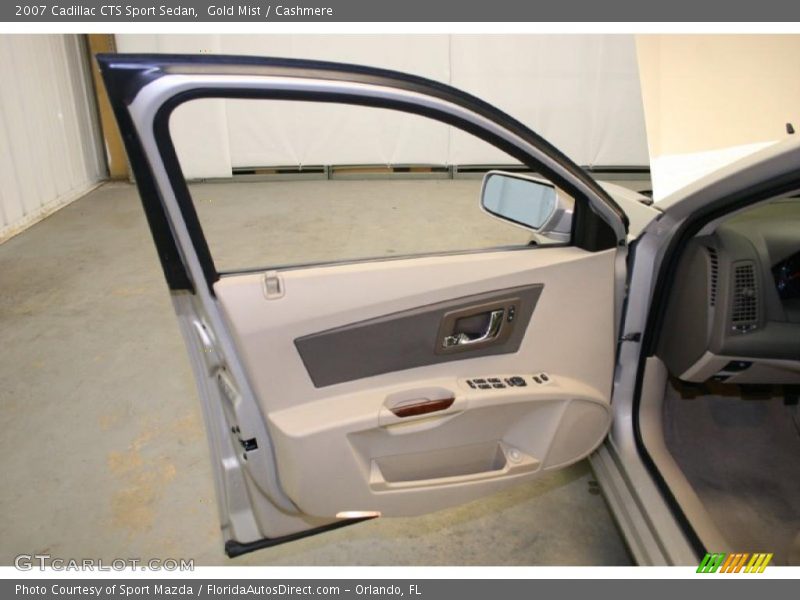 Gold Mist / Cashmere 2007 Cadillac CTS Sport Sedan