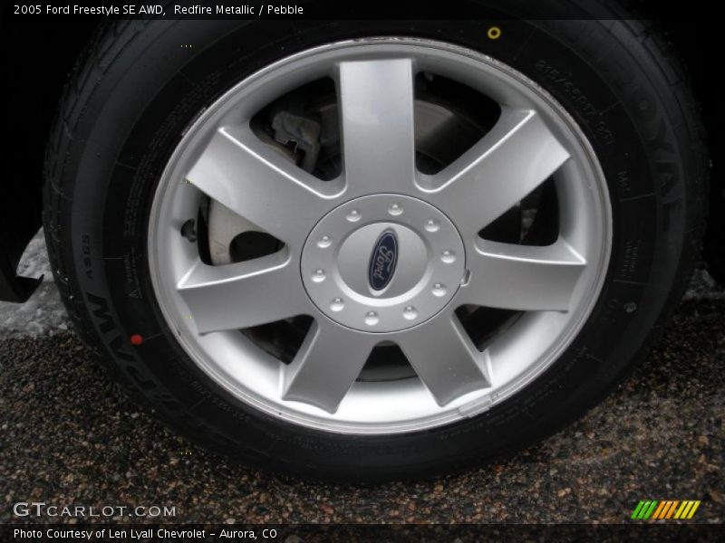 Redfire Metallic / Pebble 2005 Ford Freestyle SE AWD