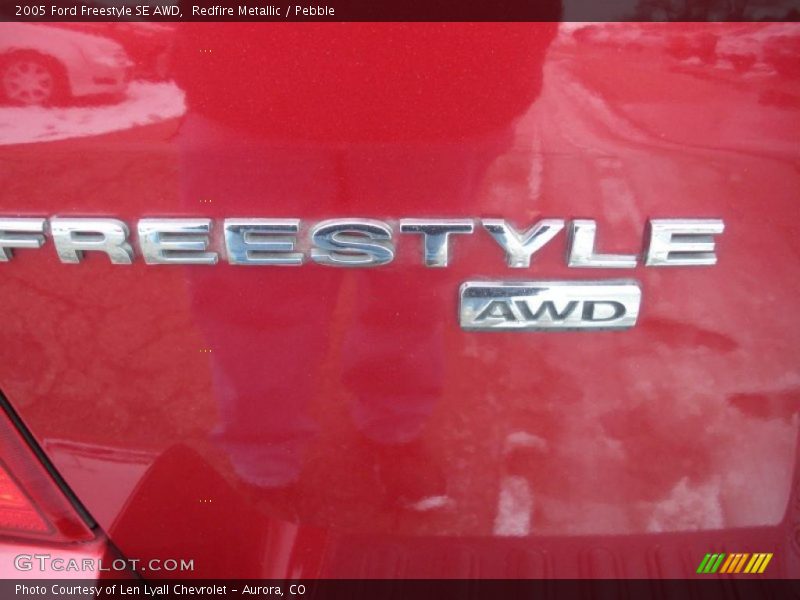 Redfire Metallic / Pebble 2005 Ford Freestyle SE AWD