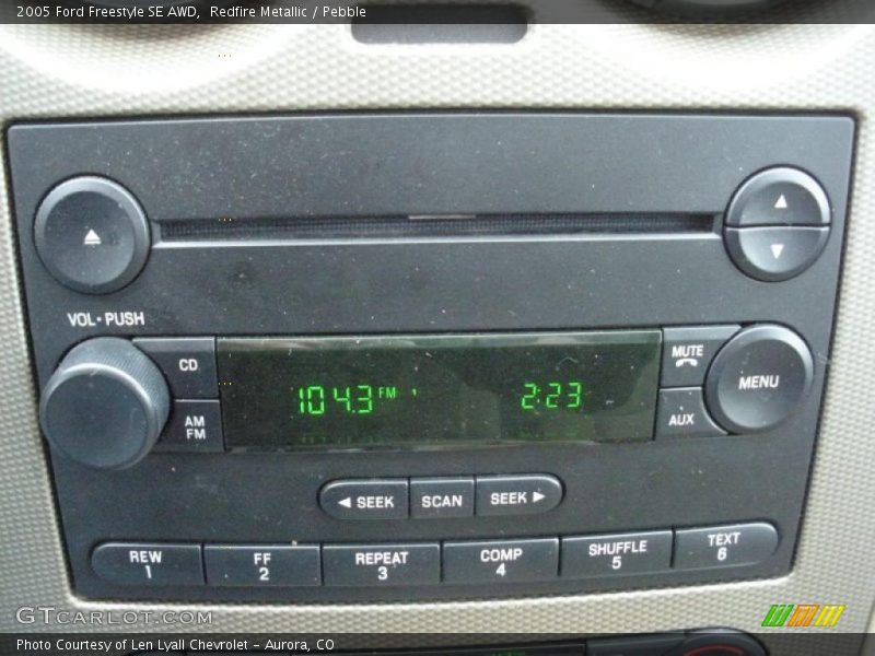 Redfire Metallic / Pebble 2005 Ford Freestyle SE AWD