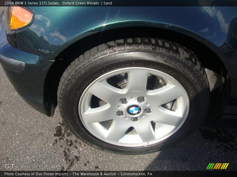 Oxford Green Metallic / Sand 2004 BMW 3 Series 325i Sedan