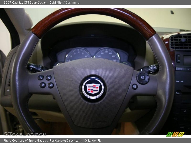 Gold Mist / Cashmere 2007 Cadillac CTS Sport Sedan