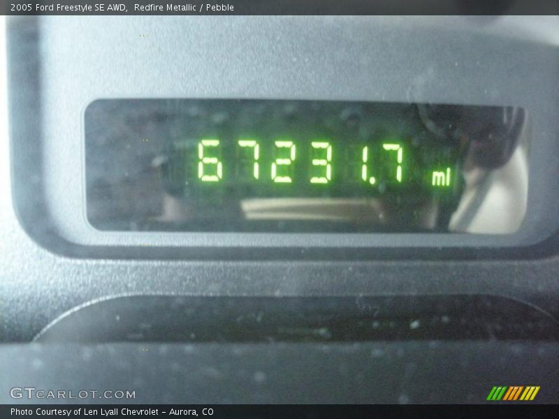 Redfire Metallic / Pebble 2005 Ford Freestyle SE AWD