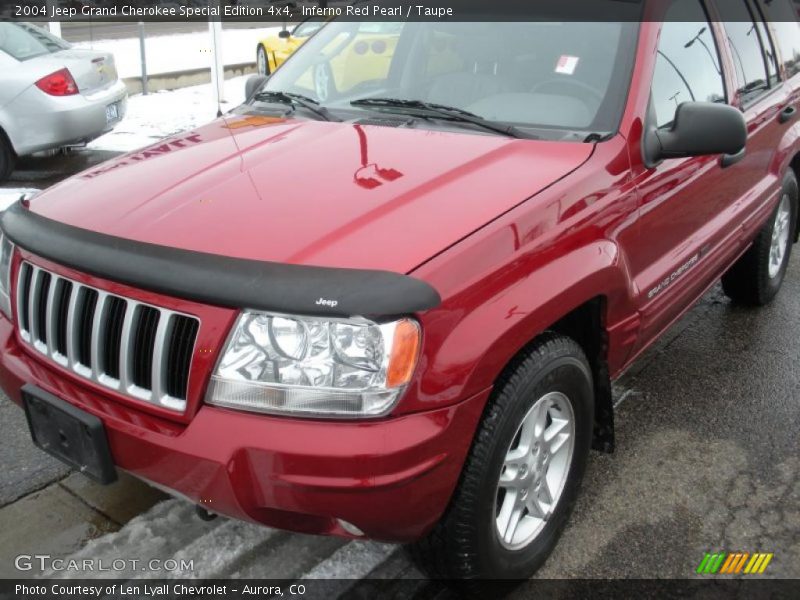 Inferno Red Pearl / Taupe 2004 Jeep Grand Cherokee Special Edition 4x4