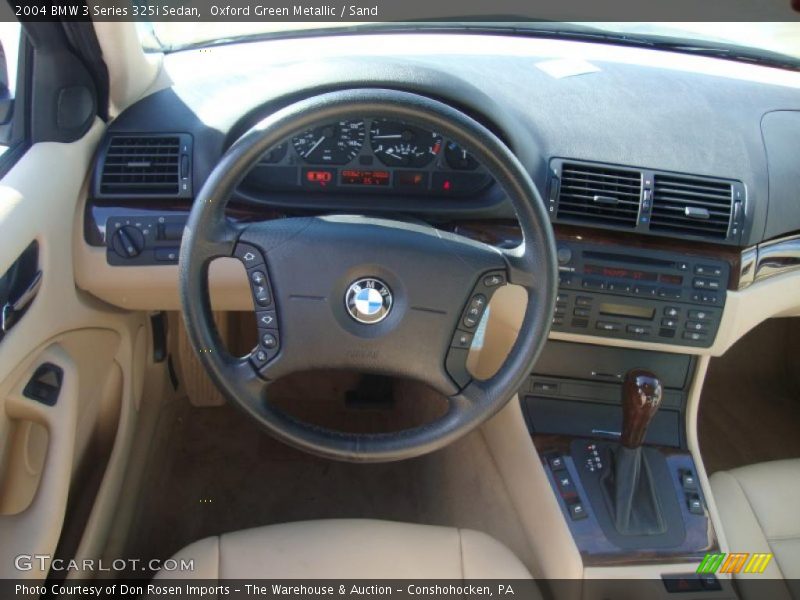 Oxford Green Metallic / Sand 2004 BMW 3 Series 325i Sedan