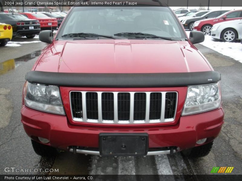 Inferno Red Pearl / Taupe 2004 Jeep Grand Cherokee Special Edition 4x4