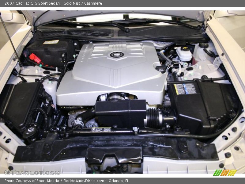 Gold Mist / Cashmere 2007 Cadillac CTS Sport Sedan