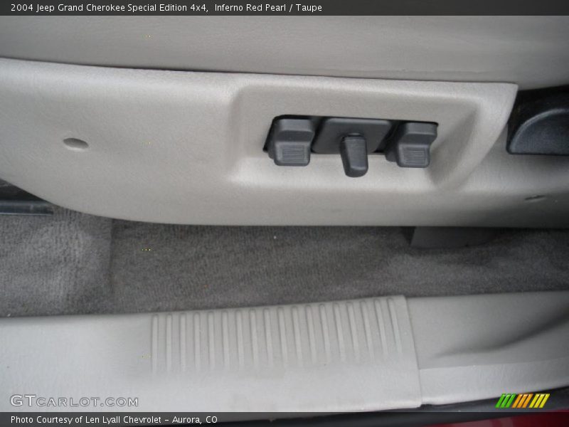 Inferno Red Pearl / Taupe 2004 Jeep Grand Cherokee Special Edition 4x4