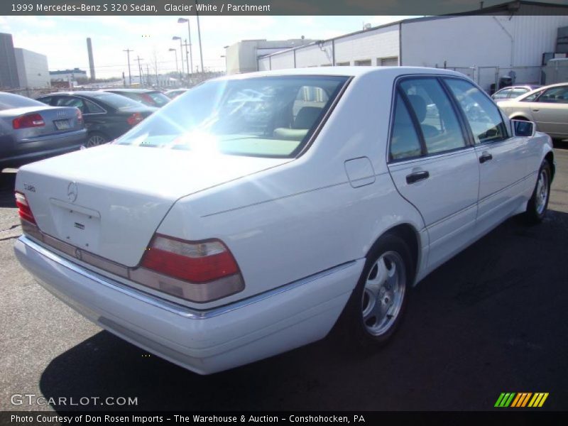Glacier White / Parchment 1999 Mercedes-Benz S 320 Sedan