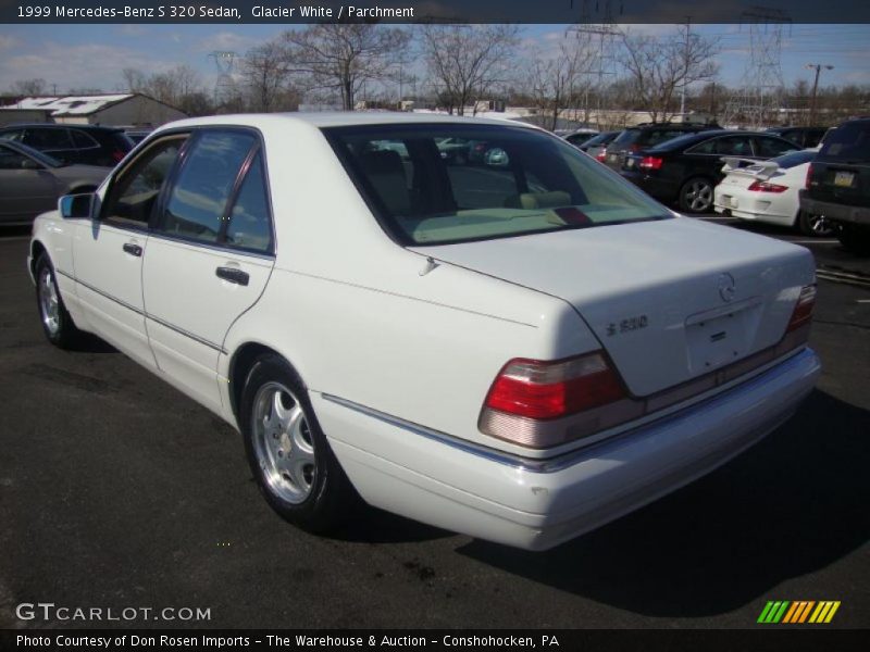 Glacier White / Parchment 1999 Mercedes-Benz S 320 Sedan