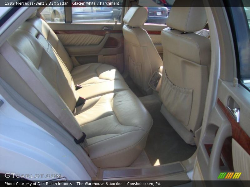 Glacier White / Parchment 1999 Mercedes-Benz S 320 Sedan