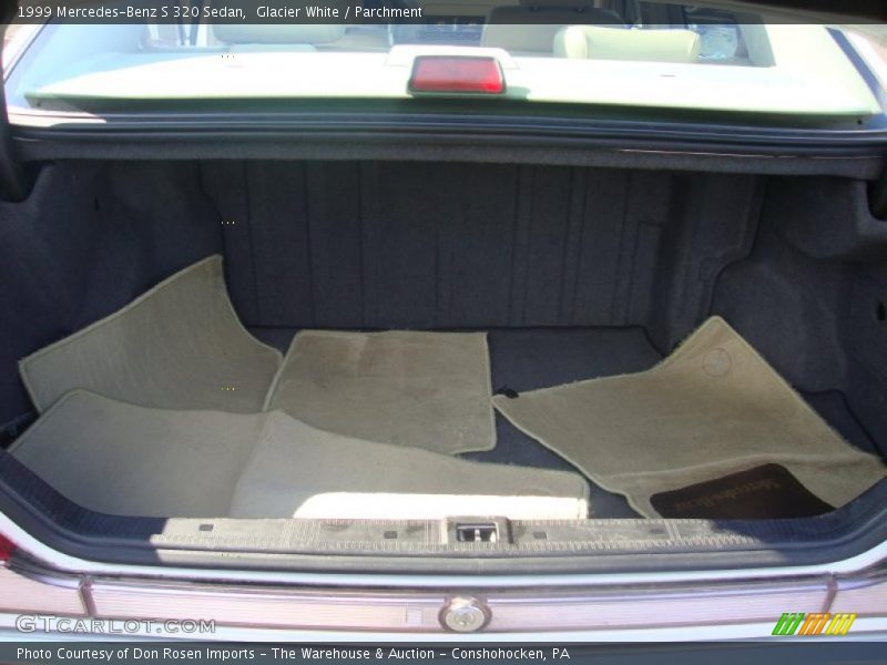 Glacier White / Parchment 1999 Mercedes-Benz S 320 Sedan
