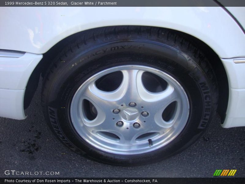Glacier White / Parchment 1999 Mercedes-Benz S 320 Sedan