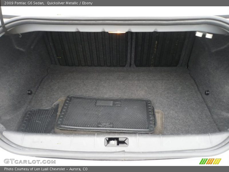 Quicksilver Metallic / Ebony 2009 Pontiac G6 Sedan