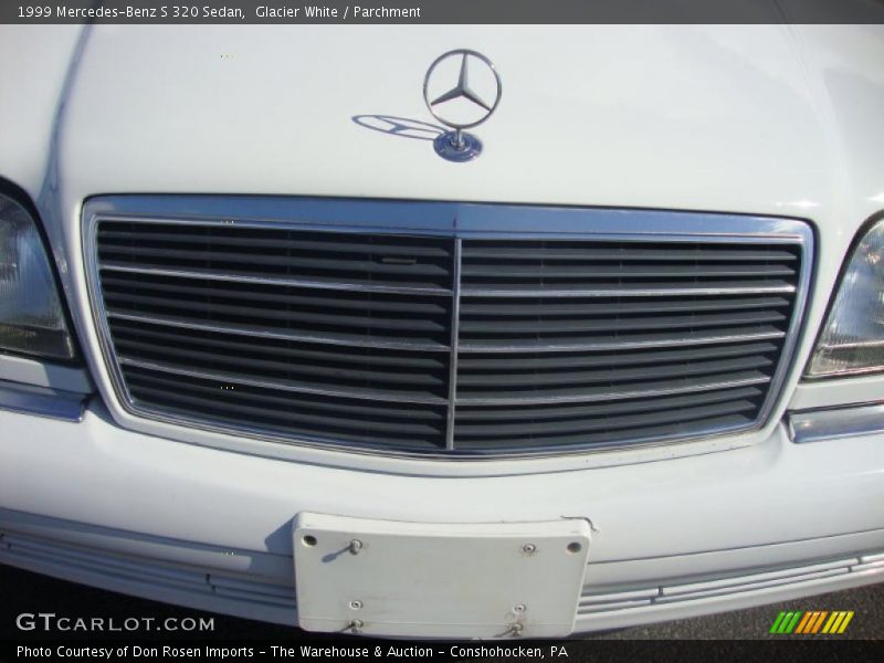 Glacier White / Parchment 1999 Mercedes-Benz S 320 Sedan