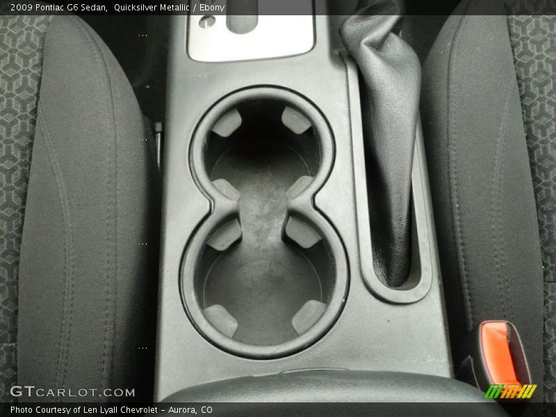 Quicksilver Metallic / Ebony 2009 Pontiac G6 Sedan