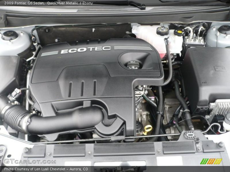 Quicksilver Metallic / Ebony 2009 Pontiac G6 Sedan