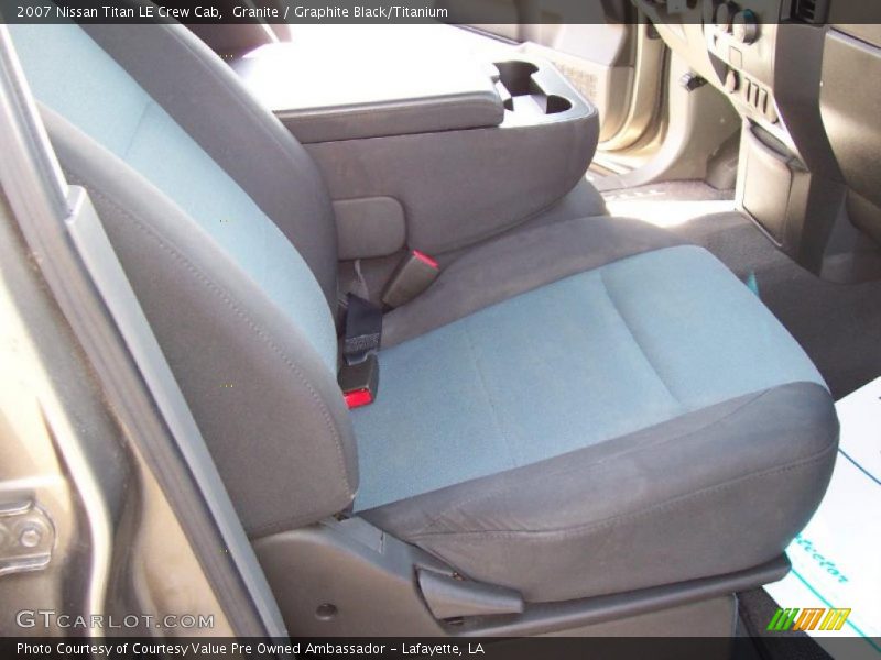 Granite / Graphite Black/Titanium 2007 Nissan Titan LE Crew Cab