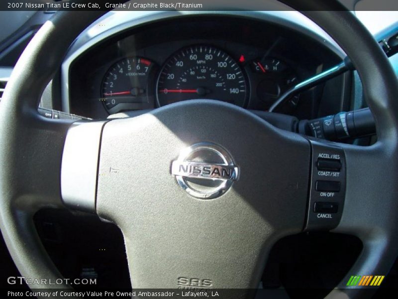 Granite / Graphite Black/Titanium 2007 Nissan Titan LE Crew Cab